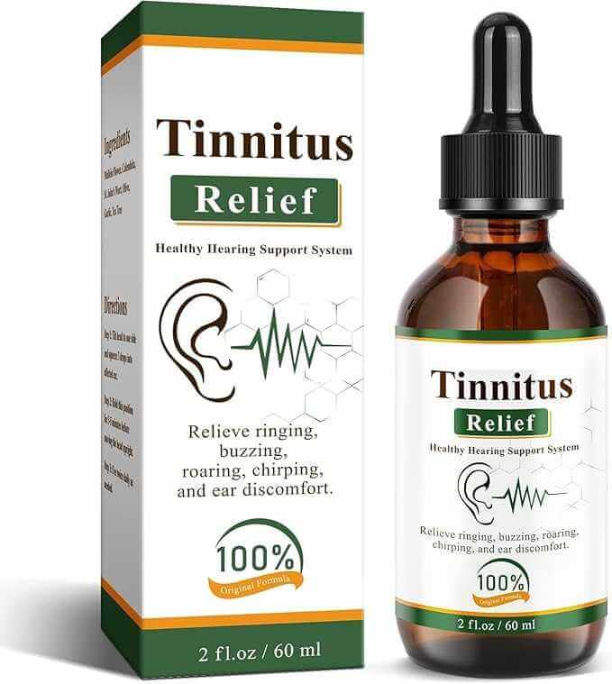 Tinnitus Relief Drops – 100% Herbal Formula
