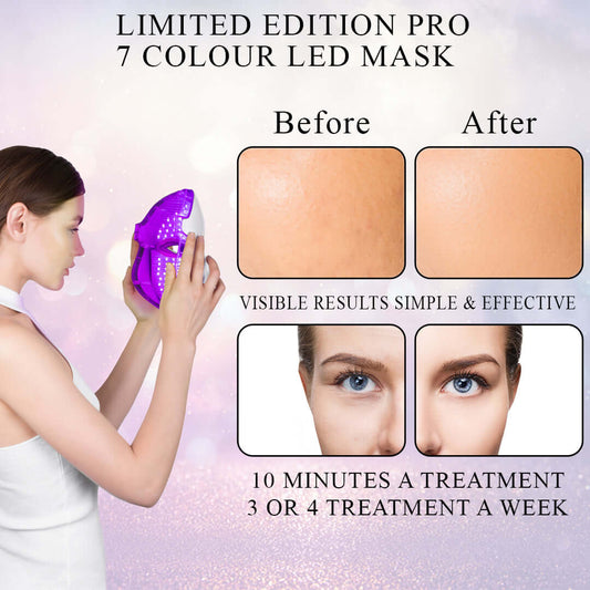 LED Photon Rejuvenation Face Mask  قناع  لتجديد بشرة الوجه