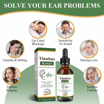 Tinnitus Relief Drops – 100% Herbal Formula