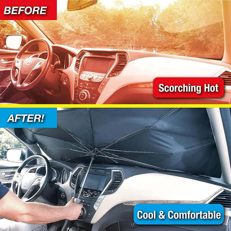 Car Windshield Sun Shade مظلة حماية للسيارة من الشمس 🚗☀️